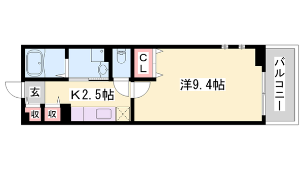 アウローラ市川の物件間取画像